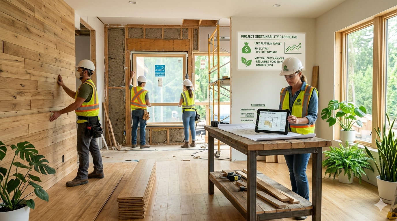 Sustainable Materials in Interior Contracting